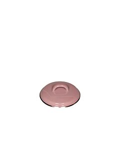 RIESS lid with chrome rim, 12cm - pink