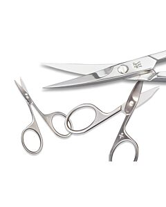 Grind cuticle scissors or nail scissors
