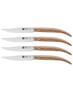 ZWILLING steak knife set 4 pcs - stone oak