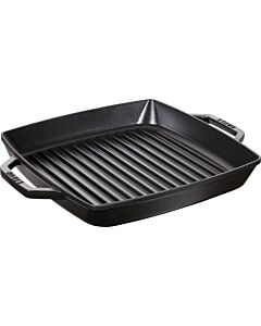 STAUB Grill pan, square - 28cm 