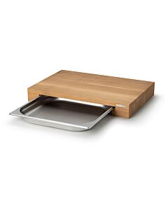 Cutting board with drawer oak (Various)