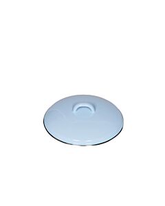 Riess lid with chrome rim - Pastel Blue