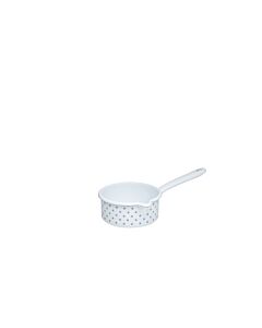 Riess saucepan with spout 14cm 0.75L - dots gray 