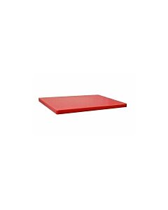 Chopping board red size 32.5 x 53 cm