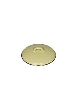 RIESS lid with chrome rim, 16cm - yellow