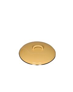 RIESS lid with chrome rim, 20cm - gold