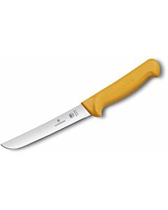 Swibo Ausbeinmesser, Normaler Schliff, breit, orange, 16cm      5.8407.16